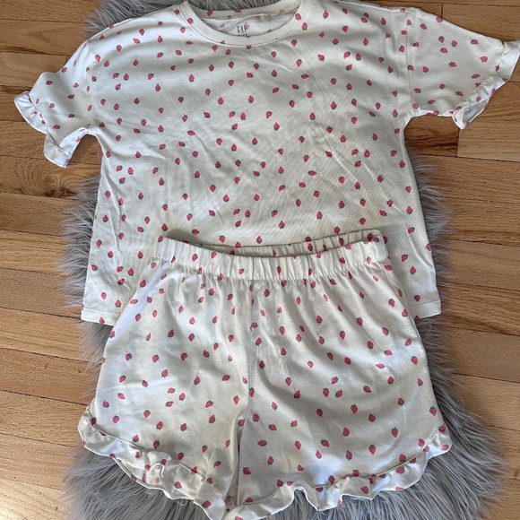 Gap Kids Recycled PJ Short Set - Picture 1 of 10